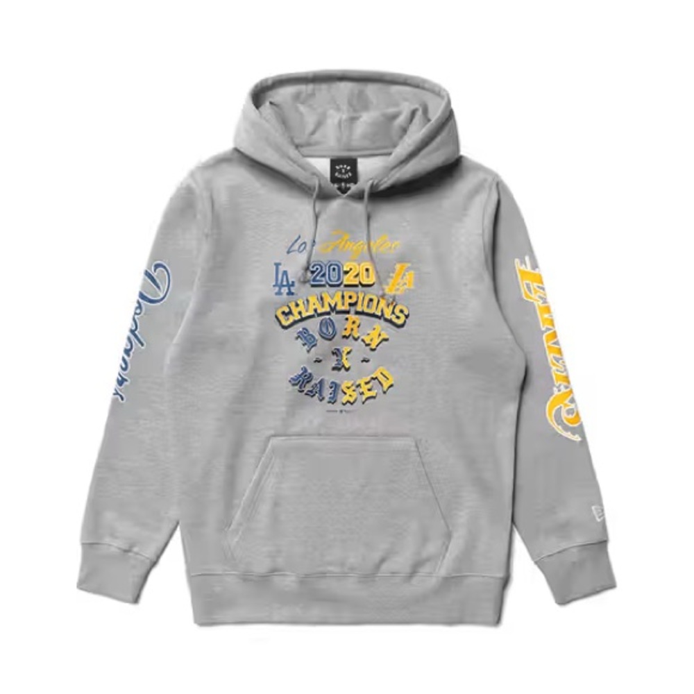 NWT Born x Raised Lakers Dodgers Championship Hoodie 2020